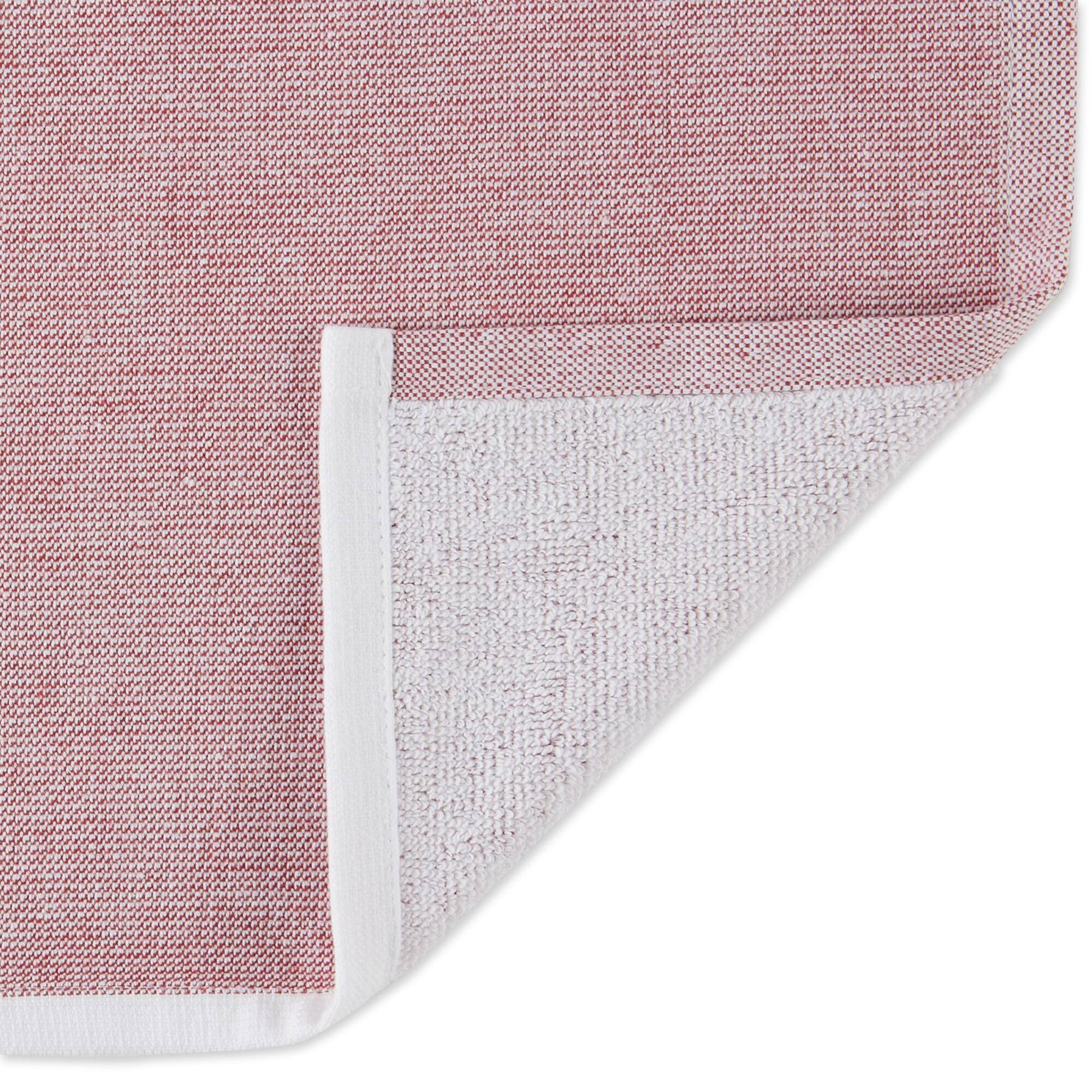 DII® Barn Red French Terry Dishtowel Set